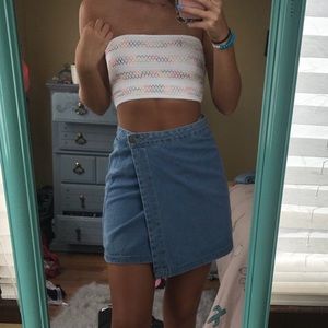 Jean skirt